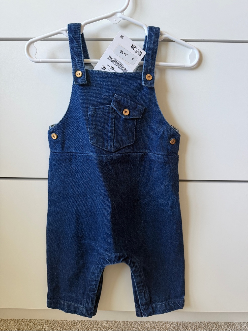 NWT Zara Baby Denim Overalls